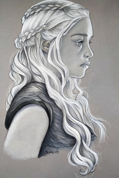 Disegno Daenerys